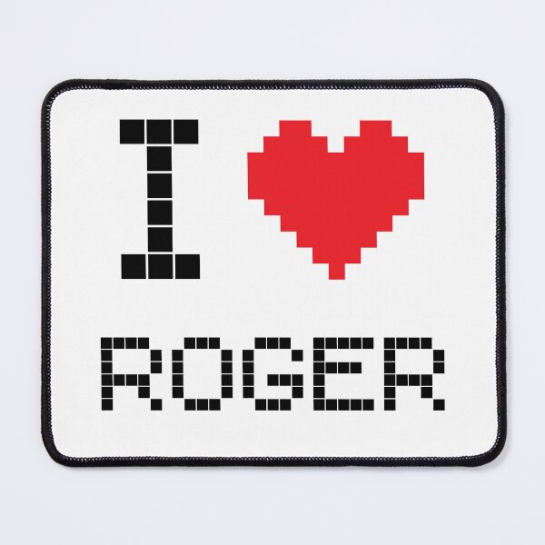 Item preview, I Love Roger: Tennis Retro Pixel Light 5 designed and sold by OutofFocusShop.