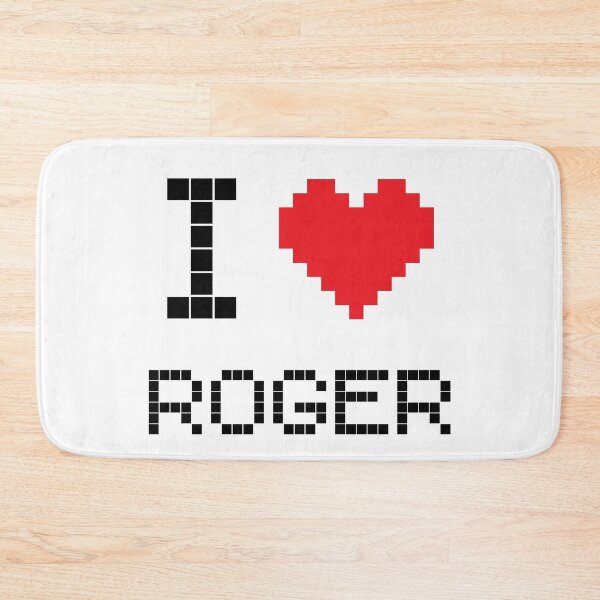 Item preview, I Love Roger: Tennis Retro Pixel Light 5 designed and sold by OutofFocusShop.