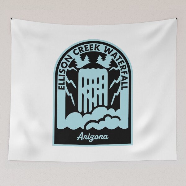 Item preview, Elison Creek Waterfall Arizona designed and sold by HalpinDesign.