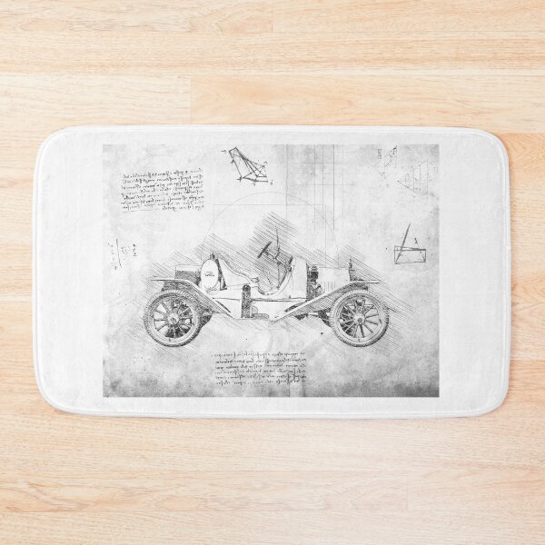 Item preview, Da Vinci Sketch Art Ford Model T - Grunge designed and sold by Rayyanz.