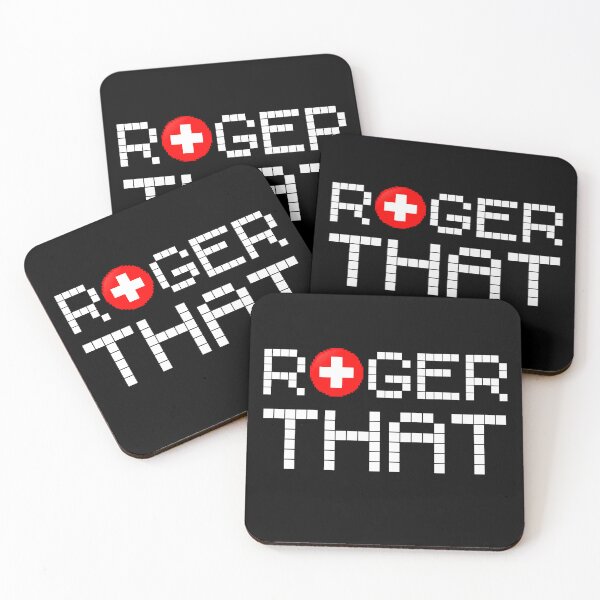 Item preview, Roger That: Tennis Retro Pixel Dark designed and sold by OutofFocusShop.