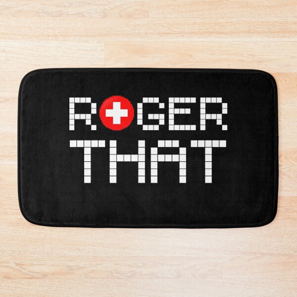 Item preview, Roger That: Tennis Retro Pixel Dark designed and sold by OutofFocusShop.