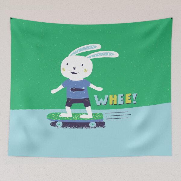 Item preview, Boy Bunny on a Board designed and sold by Portia Monberg.