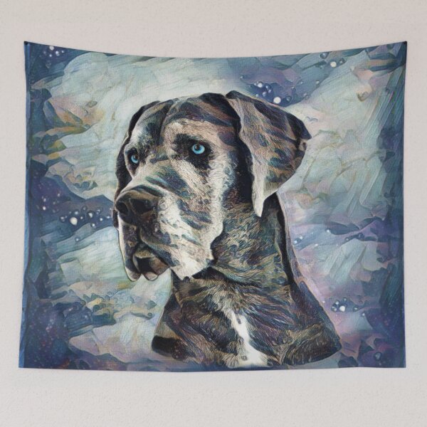 Item preview, Great Dane Digital Art Portrait designed and sold by Heathermarie321.