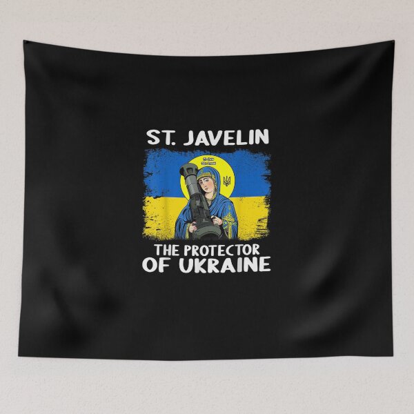 Item preview, St. Javelin The Protector Of Ukraine Vintage Retro designed and sold by KingPower.