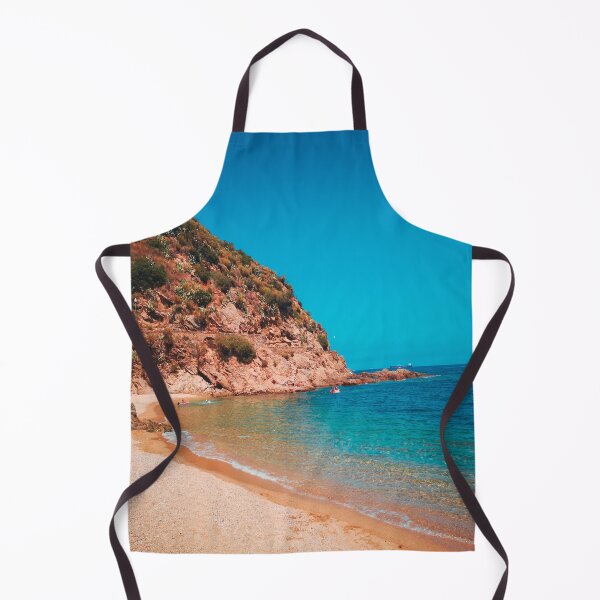 Item preview, Blue ocean summer beach calm waves designed and sold by anisbbmbrush.