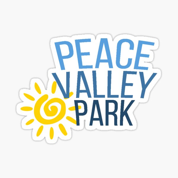 PEACE VALLEY PARK Sticker