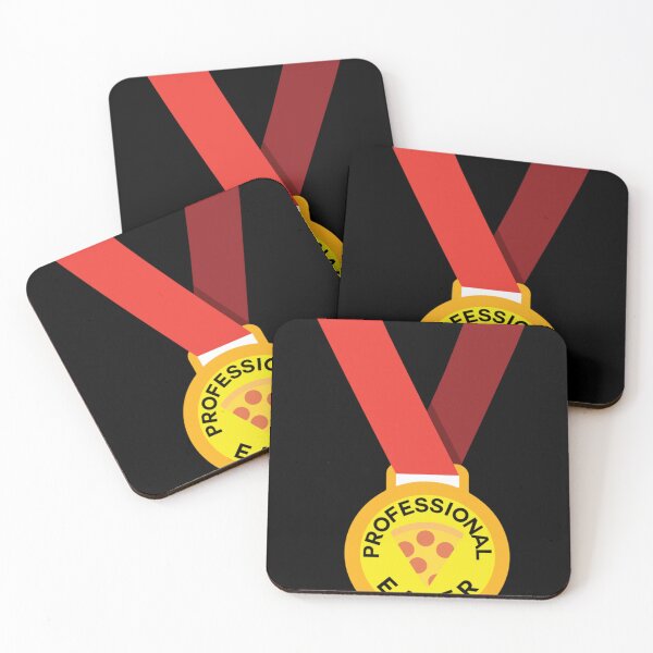 Item preview, Professional pizza eater - Medal Classic . designed and sold by mendozahalc.