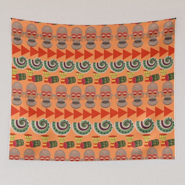 Item preview, AFRICAN MOSAIC designed and sold by SanaaYangu.