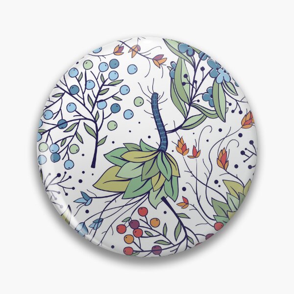Item preview, nature flower patterned designed and sold by DeepJo.