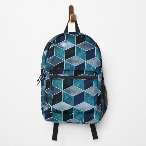 Item preview, Fun Galactic Stars and Sky Cube Geometric Pattern designed and sold by SeaChangeDesign.