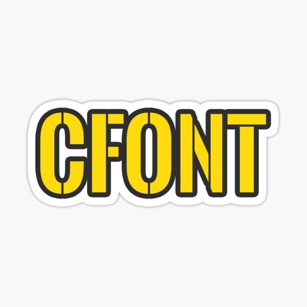 CFONT | Chalfont, PA Sticker