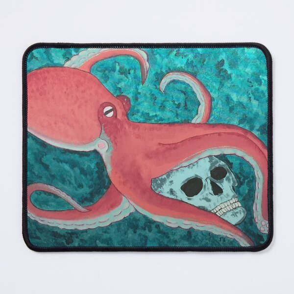 Item preview, Octopus holding a Skull designed and sold by TheWitchCraft.