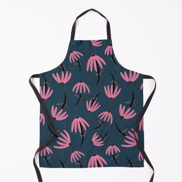 Item preview, Modern Retro Loose Floral Pattern Teal and Pink designed and sold by Octavia Soldani.
