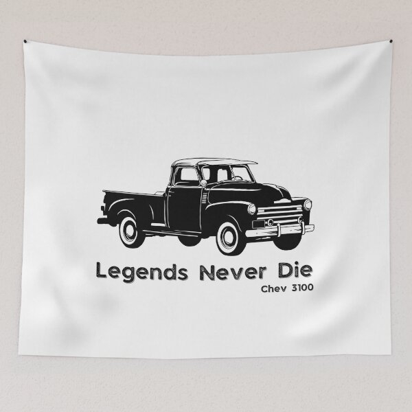 Item preview, Legends Never Die - Chevrolet 3100 | Classic Trucks | Chevy Trucks |  designed and sold by Duncan Udawatta  | The Mugzz Shop.