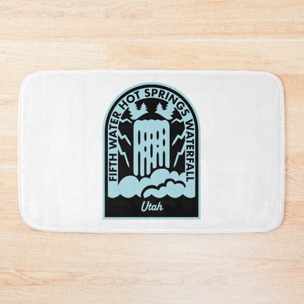 Item preview, Fifth Water Hot Springs Waterfall Utah designed and sold by HalpinDesign.