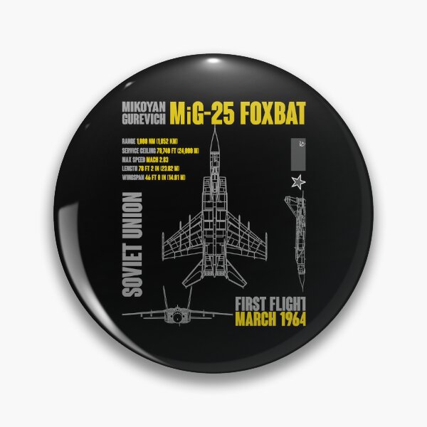 Item preview, Vintage Retro Mikoyan-Gurevich Mig-25 Foxbat Gifts Best Men designed and sold by ThanhNhot357.