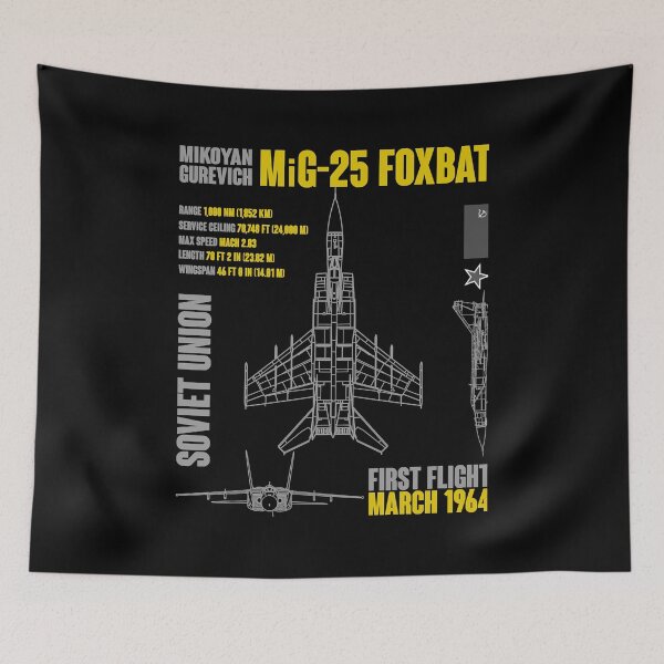 Item preview, Vintage Retro Mikoyan-Gurevich Mig-25 Foxbat Gifts Best Men designed and sold by ThanhNhot357.