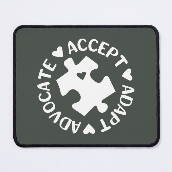 Item preview, Accept Adapt Advocate Autism Awareness designed and sold by 9fashion.