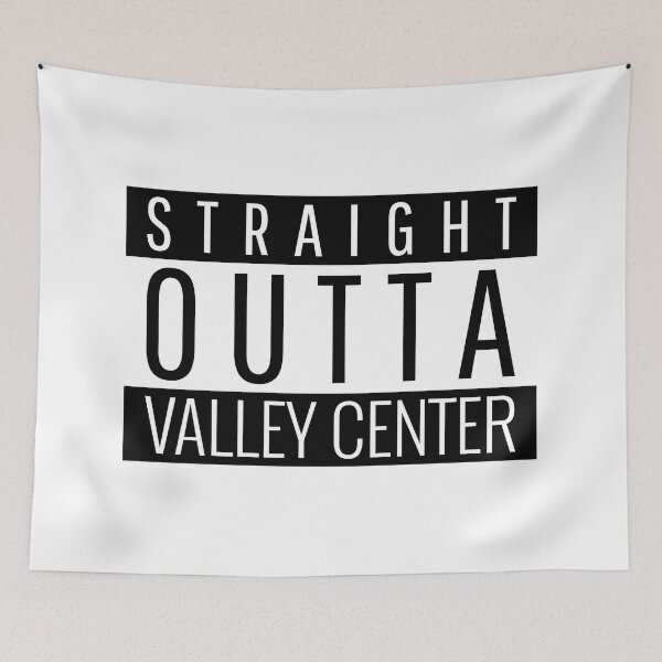 Item preview, Straight Outta Valley Center Kansas Valley Center KS designed and sold by Teelogic.