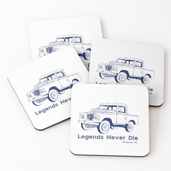 Item preview, Legends Never Die | LR Series 11A | Classic British 4x4s | 4x4 Designs | designed and sold by Duncan Udawatta  | The Mugzz Shop.