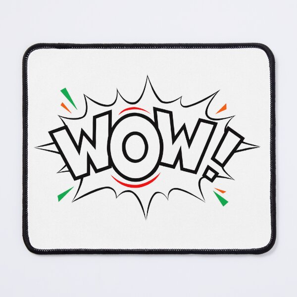Item preview, T-shirt for boys and girls who loves the word of wow printed with wow in multicolour designed and sold by LTMARKETING.