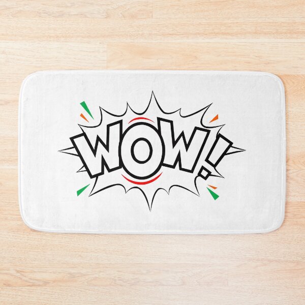 Item preview, T-shirt for boys and girls who loves the word of wow printed with wow in multicolour designed and sold by LTMARKETING.