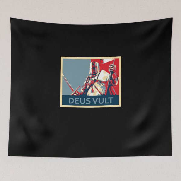 Item preview, Deus Vult Essential T-Shirt designed and sold by cohenashl6.