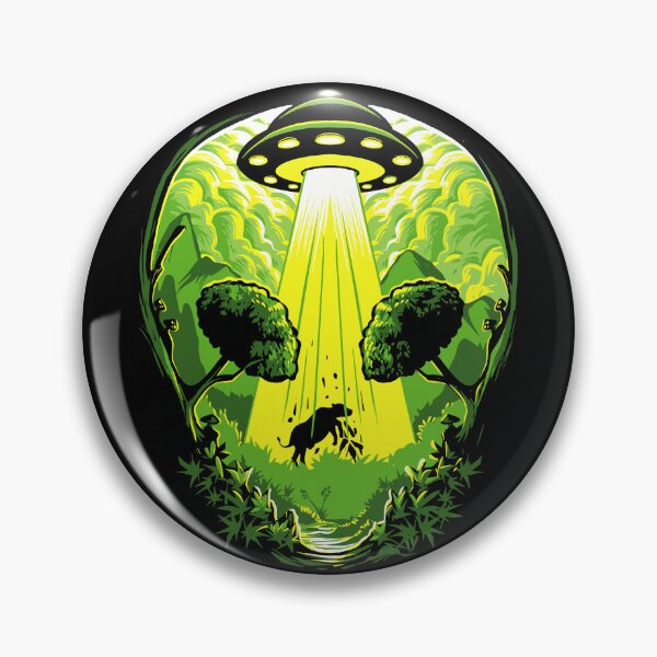Item preview, UFO Cow Abduction designed and sold by ParanormalWorld.