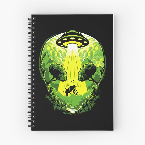Item preview, UFO Cow Abduction designed and sold by ParanormalWorld.