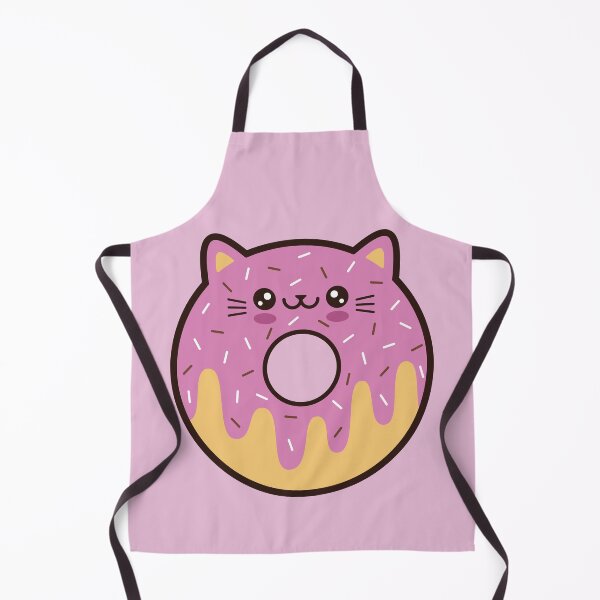 Item preview, Strawberry Doughnut Cat designed and sold by KittyCotton.