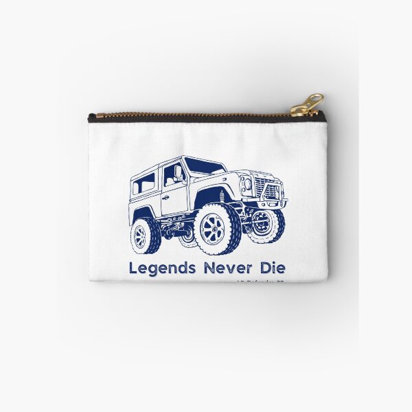 Item preview, Legends Never Die | LR Defender 90 | Classic British 4x4 | Offroad 4wd trucks designed and sold by Duncan Udawatta  | The Mugzz Shop.