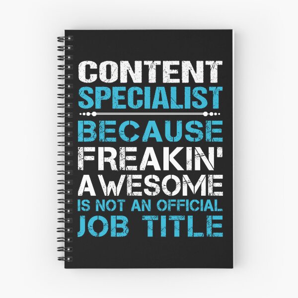 Item preview, Content Specialist T Shirt - Freaking Awesome Gift Item Tee designed and sold by miraschroe.