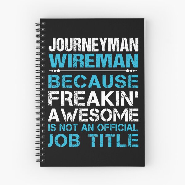 Item preview, Journeyman Wireman T Shirt - Freaking Awesome Gift Item Tee designed and sold by averiarnol.