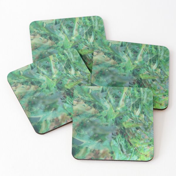 Item preview, Bright Green Kaleidoscope Landscape Art	 designed and sold by LusDigiArt.