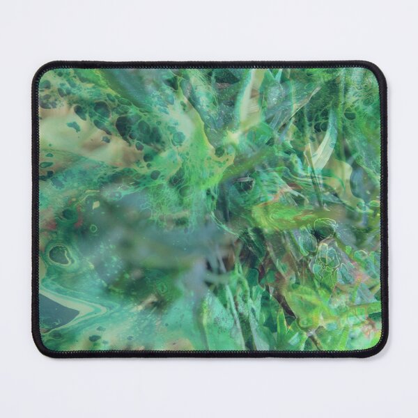 Item preview, Bright Green Kaleidoscope Landscape Art designed and sold by LusDigiArt.