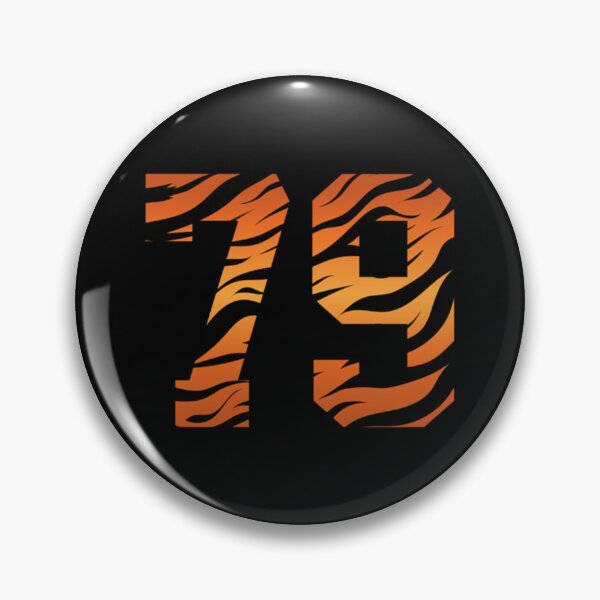 Item preview, Tiger Pattern Number 79 Classic T-Shirt designed and sold by lambstout2.