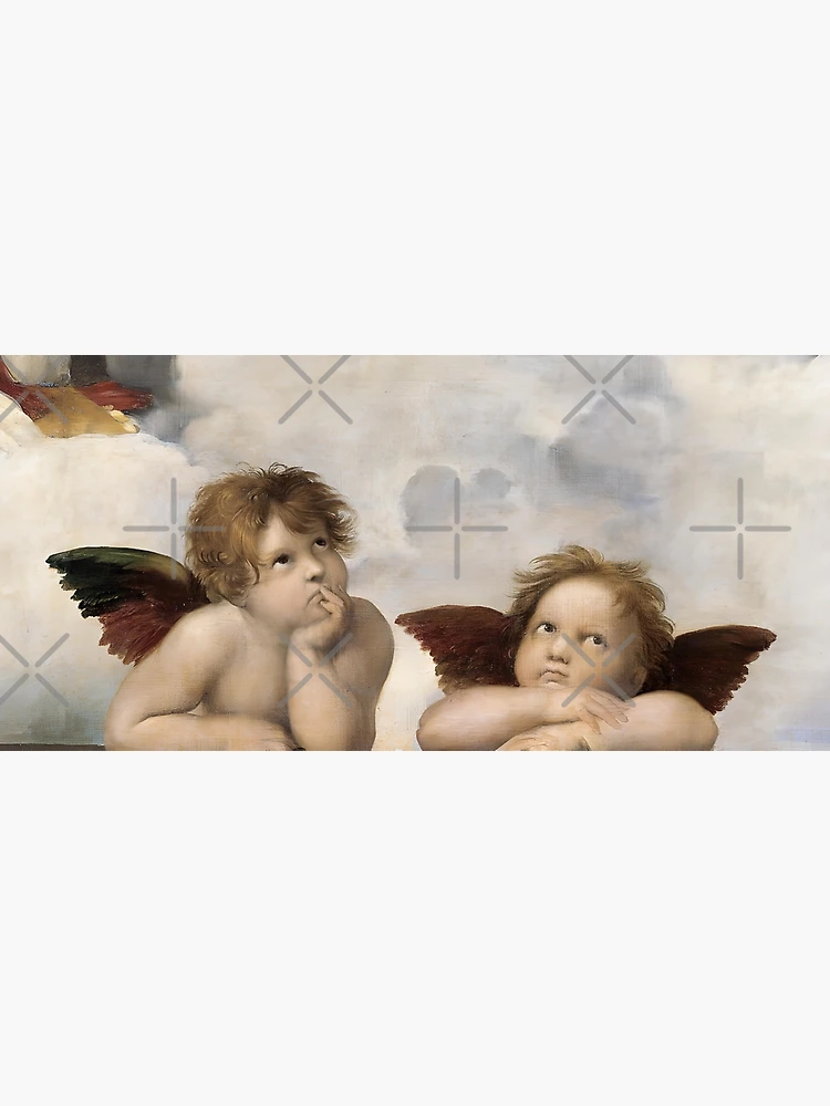 Head of a putto Sticker by Raphael - Pixels