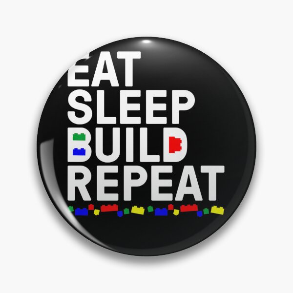 Item preview, Funny Eat Sleep Build Cool Blocks Building designed and sold by Alice12Trainorx.