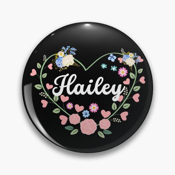 Item preview, Hailey - Custom Girls Name Gift | Floral Name Calligraphy Design designed and sold by Delandor.