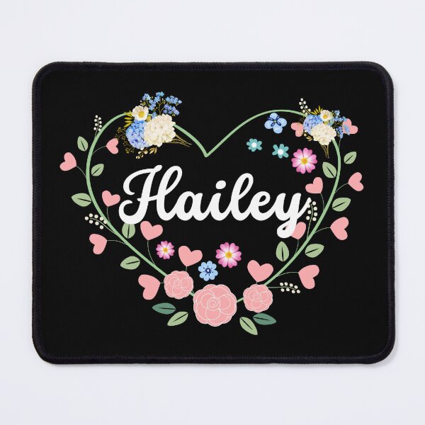 Item preview, Hailey - Custom Girls Name Gift | Floral Name Calligraphy Design designed and sold by Delandor.
