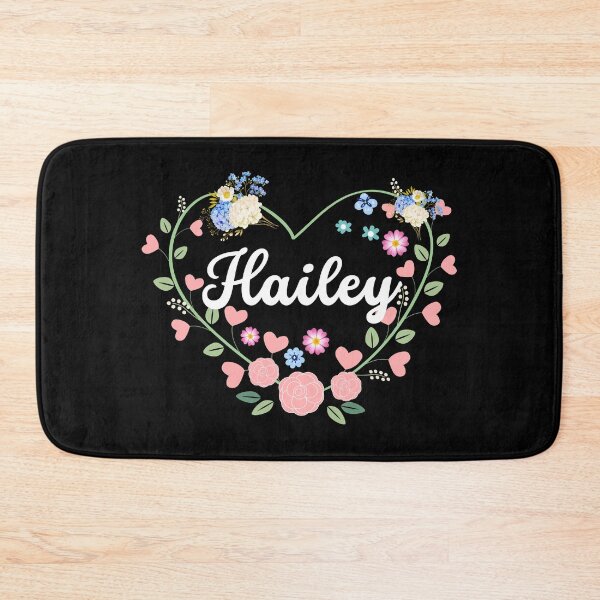 Item preview, Hailey - Custom Girls Name Gift | Floral Name Calligraphy Design designed and sold by Delandor.