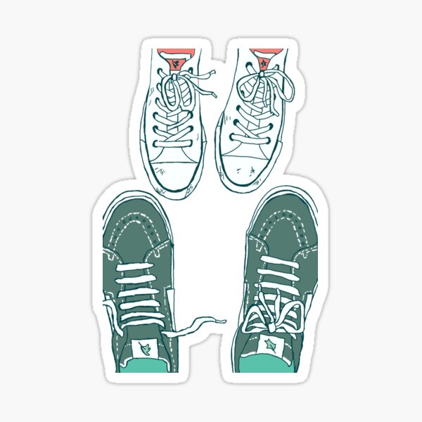 Heartstopper Nick and Charlie Sticker