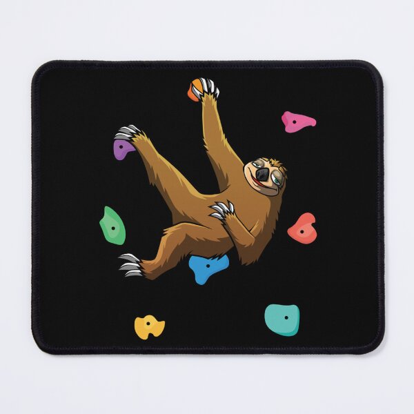 Item preview, Funny Sloth Bouldering Rock Climbers designed and sold by alice12S56.