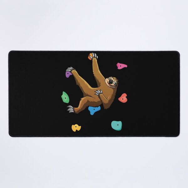Item preview, Funny Sloth Bouldering Rock Climbers designed and sold by alice12S56.