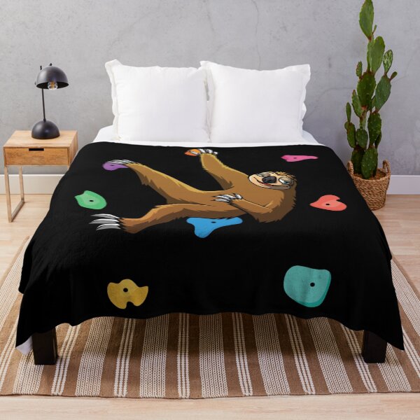 Item preview, Funny Sloth Bouldering Rock Climbers designed and sold by alice12S56.