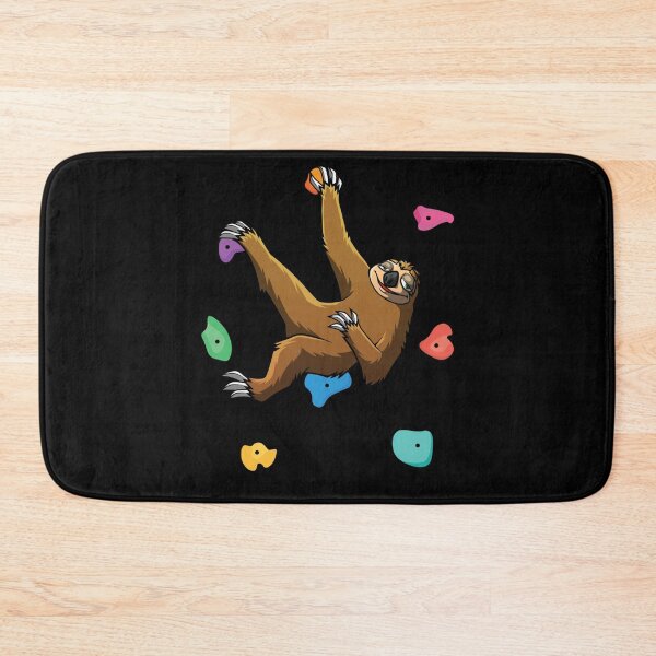 Item preview, Funny Sloth Bouldering Rock Climbers designed and sold by alice12S56.