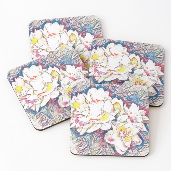 Item preview, Spring Flowers Abstract Contemporary Design designed and sold by Heathermarie321.