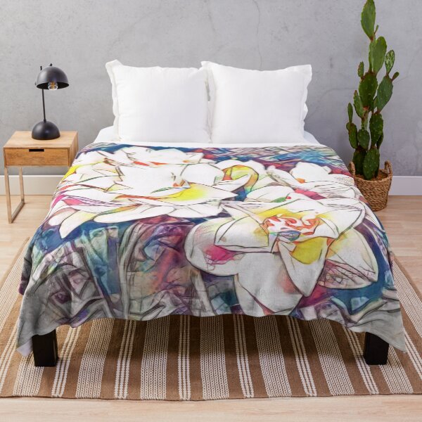Item preview, Spring Flowers Abstract Contemporary Design designed and sold by Heathermarie321.