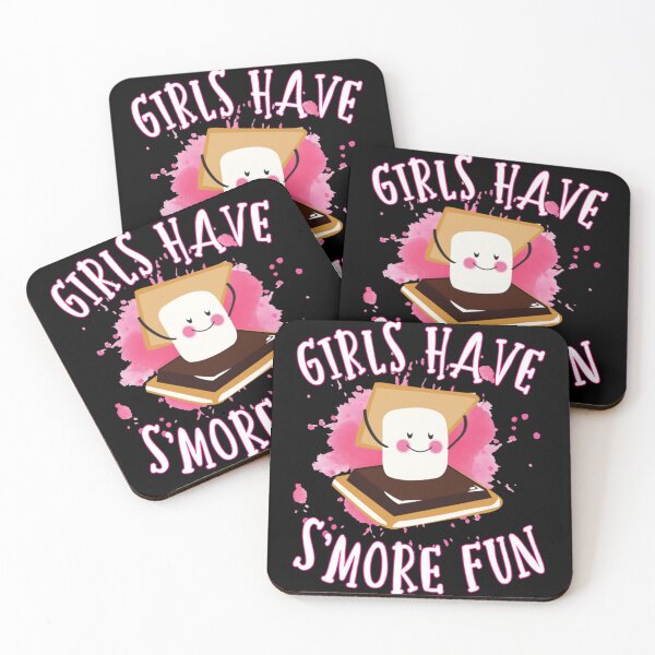 Item preview, Funny Smores Camping Girls Have Smore Fun Camper Glamping designed and sold by alice12S56.